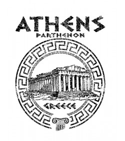 ATHENS PARTHENON- LONG SLEEVE